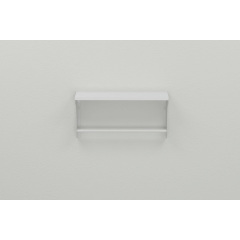 Полка настенная Ferrum-decor Юзиби 270x500x150 металл Белый ДСП Белое 16 мм (UZI0008) Балаклея