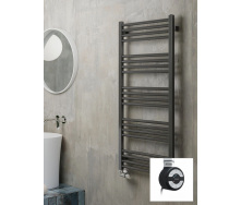 Полотенцесушитель электрический Terma Fiona 1140x430 Black mat тен MOA
