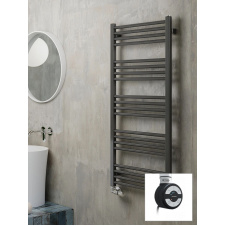 Полотенцесушитель электрический Terma Fiona 1140x430 Black mat тен MOA