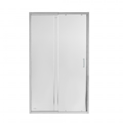 Душевая дверь в нишу Qtap Taurus CRM2012-13.C6 120-130x185 см, стекло Clear 6 мм, покрытие CalcLess Харків