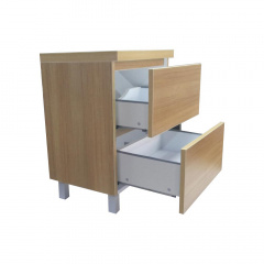 Пластиковая наольная тумба The MIX Лями Wood 4236-oak mat ламинация 80 см Дуб Покровськ