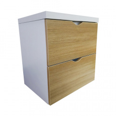 Пластиковая подвесная тумба The MIX Лями Wood 110 см Дуб Кременчук