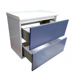Подвесная тумба The MIX Атлант 2.0 Grey 70*60*35 см Белый Полтава