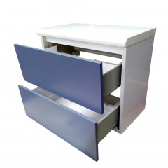 Подвесная тумба The MIX Атлант 2.0 Grey 70*60*35 см Белый Полтава