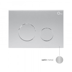 Набір Qtap Інсталяція 3 В 1 Nest Qt0133M425 З Панеллю Змиву Круглою Qt0111M11111Sat + Унітаз З Сидінням Crow Qt05335170W Житомир