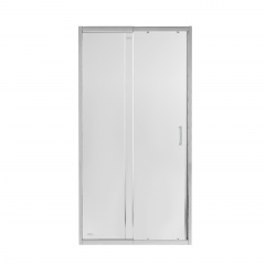Душевая дверь в нишу Qtap Taurus CRM209-1.C6 90-100x185 см, стекло Clear 6 мм, покрытие CalcLess Київ