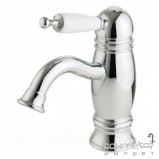 Смеситель для умывальника Bugnatese Oxford OXDO6319 decor золото, ручка пластик с декором