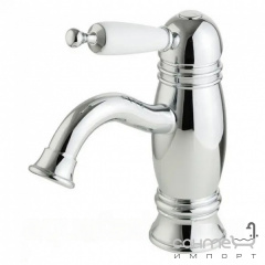 Смеситель для умывальника Bugnatese Oxford OXDO6319 decor золото, ручка пластик с декором Долина