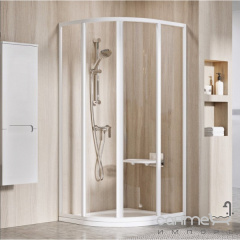 Душевой уголок раздвижной Ravak Supernova SKCP4-80 195 Transparent 3114O102Z1 белый Кропивницький
