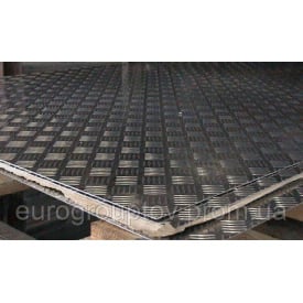 Лист рифленный нержавеющий AISI 304 1,0х1000х2000мм