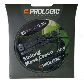 Шнур Prologic Bulldozer Braid 450m Camo Green 0.28mm 25lb/11.3kg (1013-1846.12.41)