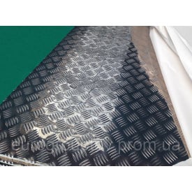 Лист алюмінієвий рифлений 3 мм (1000х2000 мм)