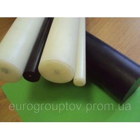 Капролон (полиамид-6) стержень черный толщина 130,0 мм (1000 мм)