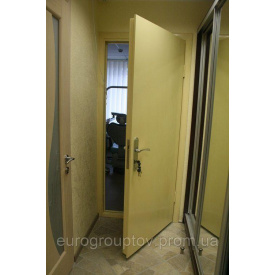 Рентгенозащитные двери двостворчатые с окном