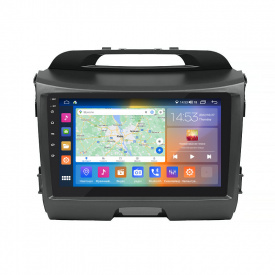 Штатная магнитола Lesko 9" Kia Sportage III Рестайлинг 2014-2016 4/64Gb CarPlay 4G Wi-Fi GPS Prime (9504-47762)