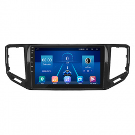 Штатная магнитола Lesko 10" Volkswagen Teramont I 2017-2020 6/128Gb 4G Wi-Fi GPS Top (9660-43914)