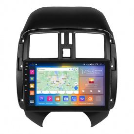 Штатная магнитола Lesko 9" для Nissan Latio I (N17) 2012-2014 4/64Gb CarPlay 4G Wi-Fi GPS Prime (9521-47910)