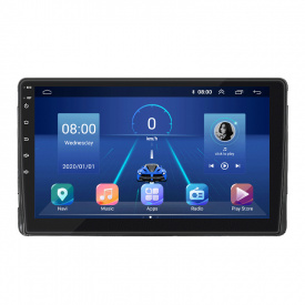 Штатная магнитола Lesko 9" Toyota Matrix II (E140) 2008-2014 6/128Gb 4G Wi-Fi GPS Top (9718-43863)