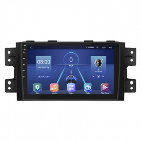 Штатная магнитола Lesko Kia Mohave I Рестайлинг 2016-2020 9" 4/32Gb 4G Wi-Fi GPS Top (10510-53102)
