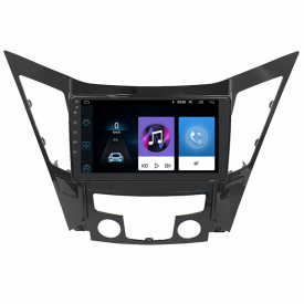 Штатная автомагнитола Lesko для Hyundai Sonata (2011-2015гг.) 9" 1/16