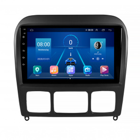 Штатная магнитола Lesko Mercedes-Benz S-Класс IV W220 1998-2005 9" 2/32Gb/ 4G/ Wi-Fi Premium GPS (8515-35062)