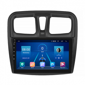 Штатная магнитола Lesko Renault Logan II Рестайлинг 2018-н.в. 10" 2/32Gb/ 4G/ Wi-Fi Premium GPS (9821-35641)