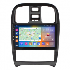 Штатная магнитола Lesko 9" Hyundai Sonata IV (EF) Рестайлинг 2001-2012 2/32Gb CarPlay 4G Wi-Fi GPS Prime (8680-47729)