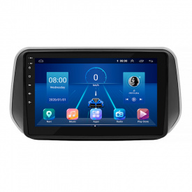 Штатная магнитола Lesko 10" Hyundai Santa Fe IV 2018-2021 6/128Gb 4G Wi-Fi GPS Top (8943-43651)