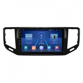 Штатная магнитола Lesko 10" Volkswagen Teramont I Рестайлинг 2021-н.в. 4/32Gb 4G Wi-Fi GPS Top (9661-45585)