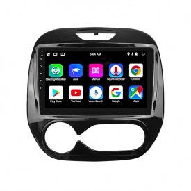 Штатная магнитола Lesko Renault Captur I Рестайлинг 2017-2019 9" 1/16Gb/ Wi-Fi Optima GPS Android (9834-35690)