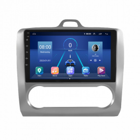 Штатная магнитола Lesko 9" Ford Focus II 2004-2008 6/128Gb 4G Wi-Fi GPS Top (8637-46643)
