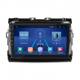 Штатная магнитола Lesko 9" Toyota Estima III Рестайлинг 2008-2012 6/128Gb 4G Wi-Fi GPS Top (9684-43850)