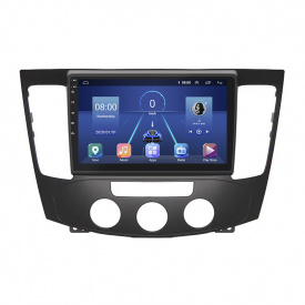 Штатная магнитола Lesko Hyundai Sonata V NF Manual AC 2008-2010 9" 4/64Gb 4G Wi-Fi GPS Top (10721-55614)