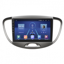 Штатная магнитола Lesko Hyundai i10 I 2007-2013 9" 6/128Gb 4G Wi-Fi GPS Top (4349-51982)
