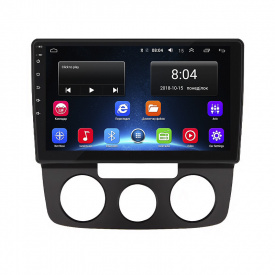 Штатная магнитола Lesko Volkswagen Jetta V Auto AC 2005-2011 10" 2/32Gb Wi-Fi GPS Base (10724-55647)