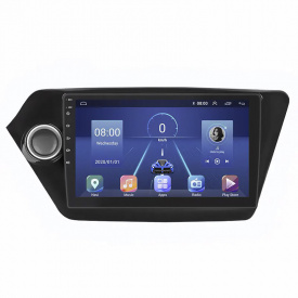 Штатная магнитола Lesko Kia K2 III QB 2011-2017 9" 6/128Gb 4G Wi-Fi GPS Top (10710-57354)