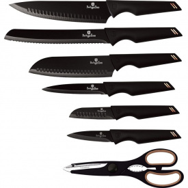 Набор ножей из 7 предметов Berlinger Haus Black Rose Collection (BH-2688)