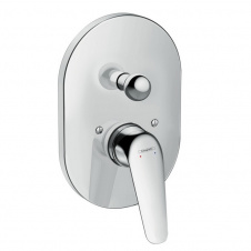 Смеситель для ванны Hansgrohe Novus 200 скрытого монтажа в комплекте с Ibox, хром (71047180)