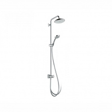 Душевая система Hansgrohe Croma 220 1jet Showerpipe, хром (27224000)