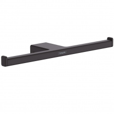 Держатель туалетной бумаги двойной Hansgrohe AddStoris, Matt Black (41748670)