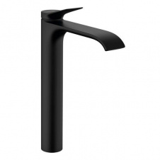Смеситель для умывальника Hansgrohe Vivenis 250 с донным клапаном, черный (75040670)