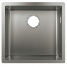 Кухонная мойка Hansgrohe S71 S719-U400 под столешницу 450х450, stainless steel (43425800)