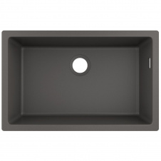 Кухонная мойка Hansgrohe S510-U660 под столешницу 710х450, Stonegrey (43432290)