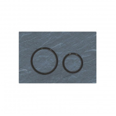 Клавиша смыва Geberit Sigma21, сланец Mustang/черный хром (115.651.JM.1)