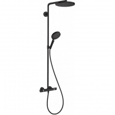 Душевой набор, Hansgrohe Raindance Select S 3jet, черный (27633670)