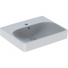 Умывальник подвесной Geberit Smyle Square 50х41, белый (500.256.01.1)