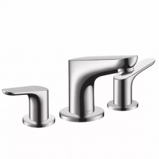 Смеситель для умывальника Hansgrohe Focus E 100 на 3 отверстия, хром (31937000)