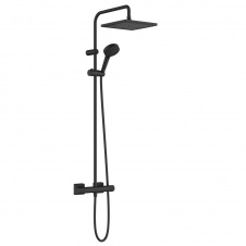 Душевая система Hansgrohe Vernis Shape Showerpipe 240 1jet с термостатом, Matt Black (26427670)