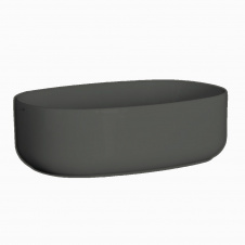 Умывальник на столешницу Nic Design Semplice 55х40х15 см, Argilla матовый (001376052)