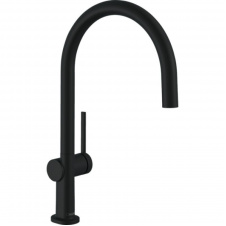 Смеситель кухонный Hansgrohe Talis 220, черный матовый (72804670)